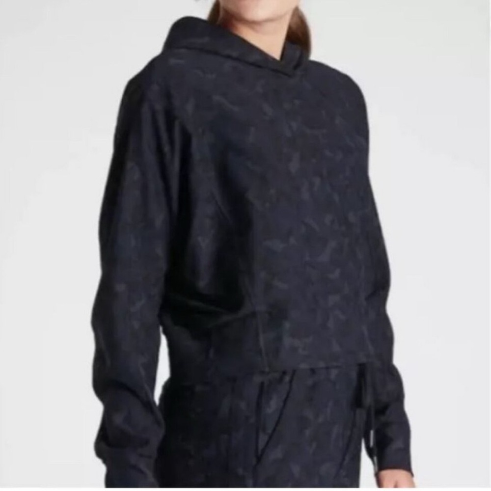 Athleta Farallon Cropped Hoodie